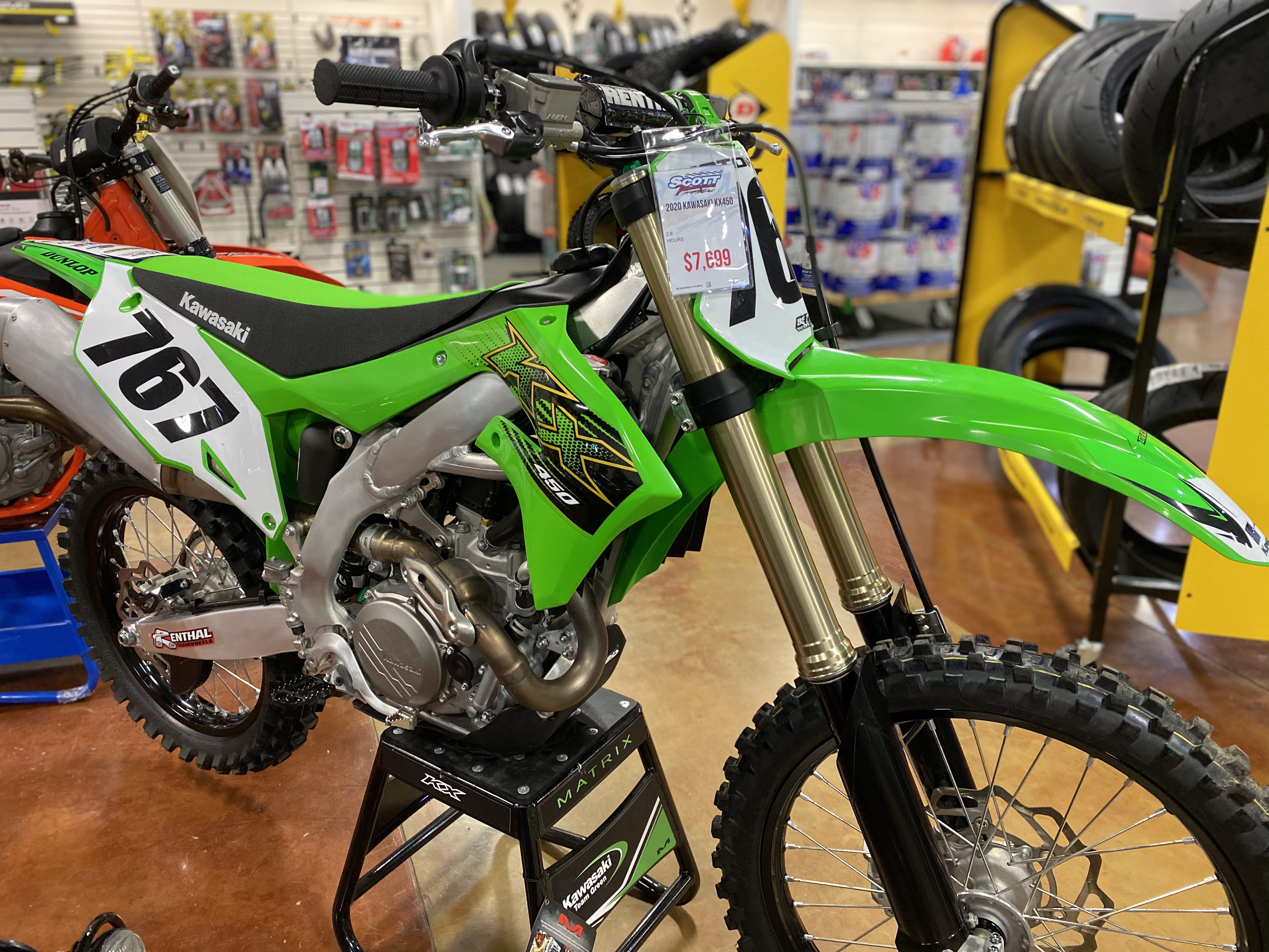 2020 kawasaki kx450 price